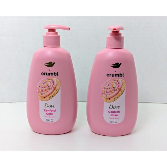 Dove Crumbl Moisturizing Liquid Hand Wash Confetti Cake, 12oz (Set of 2) - Picture 1 of 7